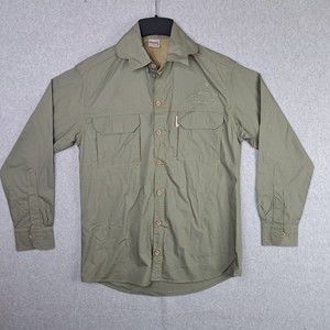 The Elephant Lodge Victoria Falls Small Long Sleeve Vented Button Up Shirt